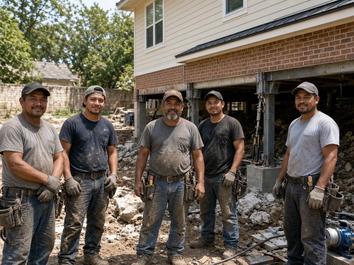 The San Antonio Foundation Repair team